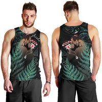 Maori Hongi Valentine Men Tank Top Aroha Ahau Ki A Koe LT7 - Polynesian Pride