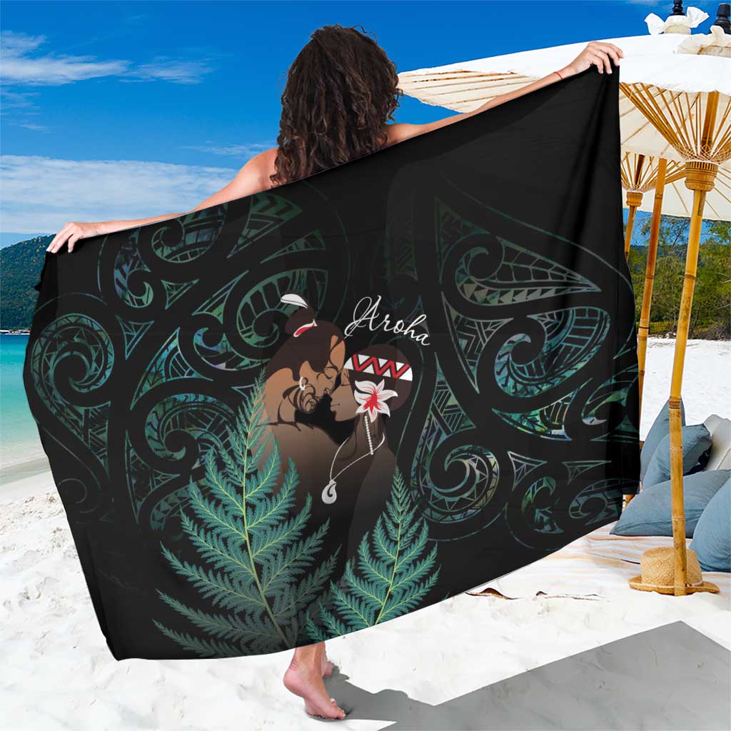 Maori Hongi Valentine Sarong Aroha Ahau Ki A Koe