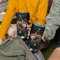Maori Hongi Valentine Tumbler Cup Aroha Ahau Ki A Koe LT7 - Polynesian Pride
