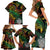 Vanuatu Indipendens Dei Family Matching Short Sleeve Bodycon Dress and Hawaiian Shirt Mix Traditional Sand Drawing