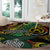 Vanuatu Indipendens Dei Round Carpet Mix Traditional Sand Drawing