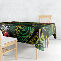 Vanuatu Indipendens Dei Tablecloth Mix Traditional Sand Drawing LT7 - Polynesian Pride