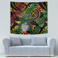 Vanuatu Indipendens Dei Tapestry Mix Traditional Sand Drawing LT7 - Polynesian Pride
