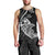 Personalised Guam Men Tank Top Tribal Turtles Curves Style - Black LT7 - Polynesian Pride