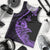 Personalised Guam Men Tank Top Tribal Turtles Curves Style - Purple LT7 Purple - Polynesian Pride