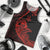 Personalised Guam Men Tank Top Tribal Turtles Curves Style - Red LT7 Red - Polynesian Pride