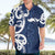 New Zealand Maori Mo Bros Hawaiian Shirt Blue Ribbon With Koru Kowhaiwhai - Polynesian Pride