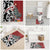 New Zealand Silver Fern Christmas Tree Bathroom Set Meri Kirihimete - Polynesian Pride