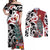 New Zealand Silver Fern Christmas Tree Couples Matching Off Shoulder Maxi Dress and Long Sleeve Button Shirt Meri Kirihimete - Polynesian Pride