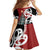 New Zealand Silver Fern Christmas Tree Family Matching Mermaid Dress and Hawaiian Shirt Meri Kirihimete - Polynesian Pride