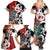 New Zealand Silver Fern Christmas Tree Family Matching Summer Maxi Dress and Hawaiian Shirt Meri Kirihimete - Polynesian Pride