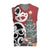 New Zealand Silver Fern Christmas Tree Christmas Knitted V-Neck Vest Meri Kirihimete - Polynesian Pride