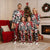 New Zealand Silver Fern Christmas Tree Christmas Pajama Set Meri Kirihimete - Polynesian Pride