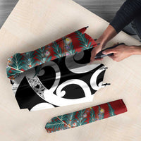 New Zealand Silver Fern Christmas Tree Umbrella Meri Kirihimete - Polynesian Pride