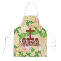 Samoa AIGA Floral Theme Apron Always In God's Arms LT7 Multicolor - Polynesian Pride