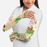 Samoa AIGA Floral Theme Arm Sleeves Always In God's Arms LT7 - Polynesian Pride