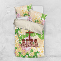 Samoa AIGA Floral Theme Bedding Set Always In God's Arms LT7 US Twin 172cm x 218cm Multicolor - Polynesian Pride