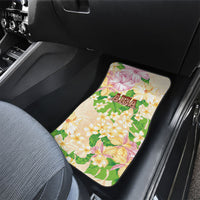 Samoa AIGA Floral Theme Car Mats Always In God's Arms LT7 - Polynesian Pride