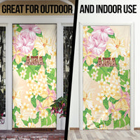Samoa AIGA Floral Theme Door Cover Always In God's Arms LT7 - Polynesian Pride