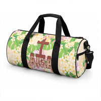 Samoa AIGA Floral Theme Duffle Bag Always In God's Arms LT7 - Polynesian Pride