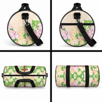 Samoa AIGA Floral Theme Duffle Bag Always In God's Arms LT7 - Polynesian Pride