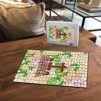 Samoa AIGA Floral Theme Puzzle Always In God's Arms LT7 - Polynesian Pride