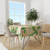 Samoa AIGA Floral Theme Tablecloth Always In God's Arms LT7 - Polynesian Pride