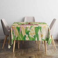 Samoa AIGA Floral Theme Tablecloth Always In God's Arms LT7 - Polynesian Pride
