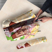 Samoa AIGA Floral Theme Umbrella Always In God's Arms LT7 - Polynesian Pride