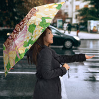 Samoa AIGA Floral Theme Umbrella Always In God's Arms LT7 - Polynesian Pride