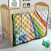 Pasifika Samoa Siapo Malu Tattoo Inspired Quilt Fa'afafine Rainbow Theme LT7 - Polynesian Pride