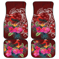 Personalized Samoa Meri Krisimasi Car Mats Segasegamau'u Mix Siapo