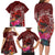 Personalized Samoa Meri Krisimasi Family Matching Long Sleeve Bodycon Dress and Hawaiian Shirt Segasegamau'u Mix Siapo