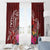 Personalized Samoa Meri Krisimasi Window Curtain Segasegamau'u Mix Siapo