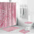 Breast Cancer Awareness Maori Bathroom Set Kia Kaha Kia Maia Kia Manawanui - Polynesian Pride