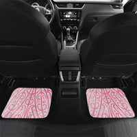 Breast Cancer Awareness Maori Car Mats Kia Kaha Kia Maia Kia Manawanui - Polynesian Pride