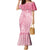 Breast Cancer Awareness Maori Family Matching Mermaid Dress and Hawaiian Shirt Kia Kaha Kia Maia Kia Manawanui - Polynesian Pride
