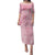 Breast Cancer Awareness Maori Family Matching Puletasi and Hawaiian Shirt Kia Kaha Kia Maia Kia Manawanui - Polynesian Pride