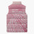 Breast Cancer Awareness Maori Sleeveless Puffer Jacket Kia Kaha Kia Maia Kia Manawanui - Polynesian Pride