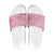 Breast Cancer Awareness Maori Slide Sandals Kia Kaha Kia Maia Kia Manawanui - Polynesian Pride
