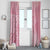 Breast Cancer Awareness Maori Window Curtain Kia Kaha Kia Maia Kia Manawanui - Polynesian Pride