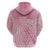 Breast Cancer Awareness Maori Zip Hoodie Kia Kaha Kia Maia Kia Manawanui - Polynesian Pride