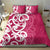 Breast Cancer Awareness Maori Bedding Set Koru Kowhaiwhai - Polynesian Pride