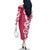 Breast Cancer Awareness Maori Family Matching Off The Shoulder Long Sleeve Dress and Hawaiian Shirt Koru Kowhaiwhai - Polynesian Pride