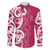 Breast Cancer Awareness Maori Family Matching Puletasi and Hawaiian Shirt Koru Kowhaiwhai - Polynesian Pride