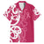 Breast Cancer Awareness Maori Hawaiian Shirt Koru Kowhaiwhai - Polynesian Pride