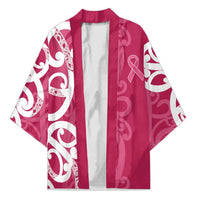 Breast Cancer Awareness Maori Kimono Koru Kowhaiwhai - Polynesian Pride