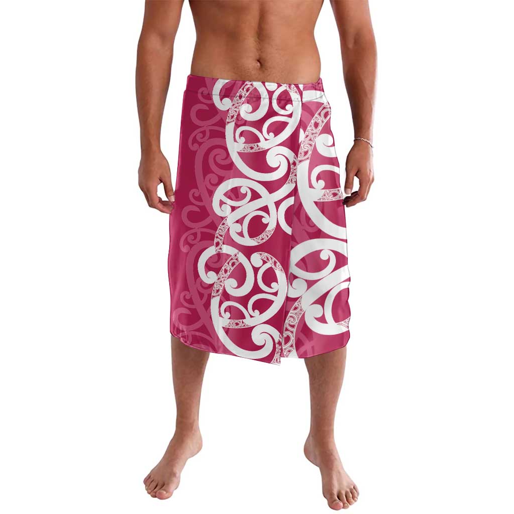 Breast Cancer Awareness Maori Lavalava Koru Kowhaiwhai - Polynesian Pride
