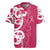 Breast Cancer Awareness Maori Rugby Jersey Koru Kowhaiwhai - Polynesian Pride