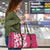 Breast Cancer Awareness Maori Travel Bag Koru Kowhaiwhai - Polynesian Pride